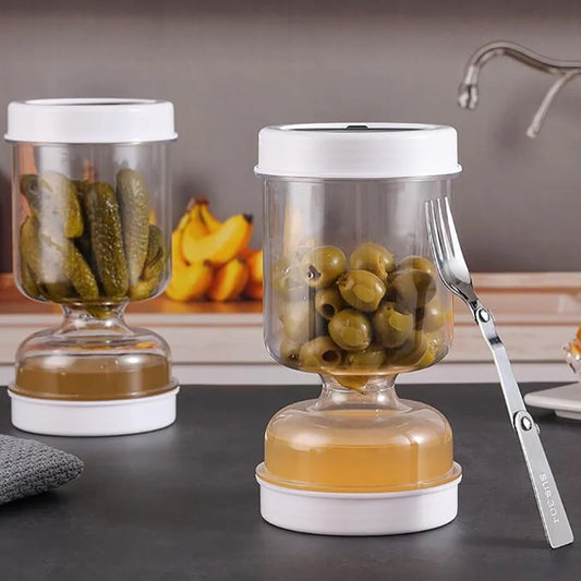 Pickle Jar with Fork